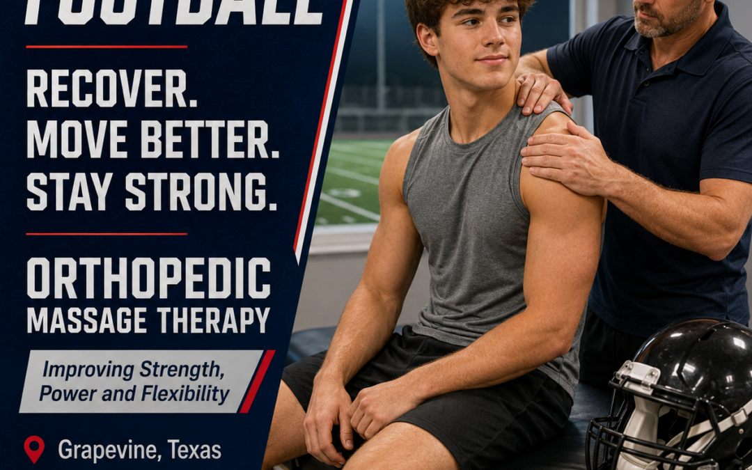How Orthopedic Massage Therapy Can Help High School Football Players Recover, Move Better, and Stay Strong