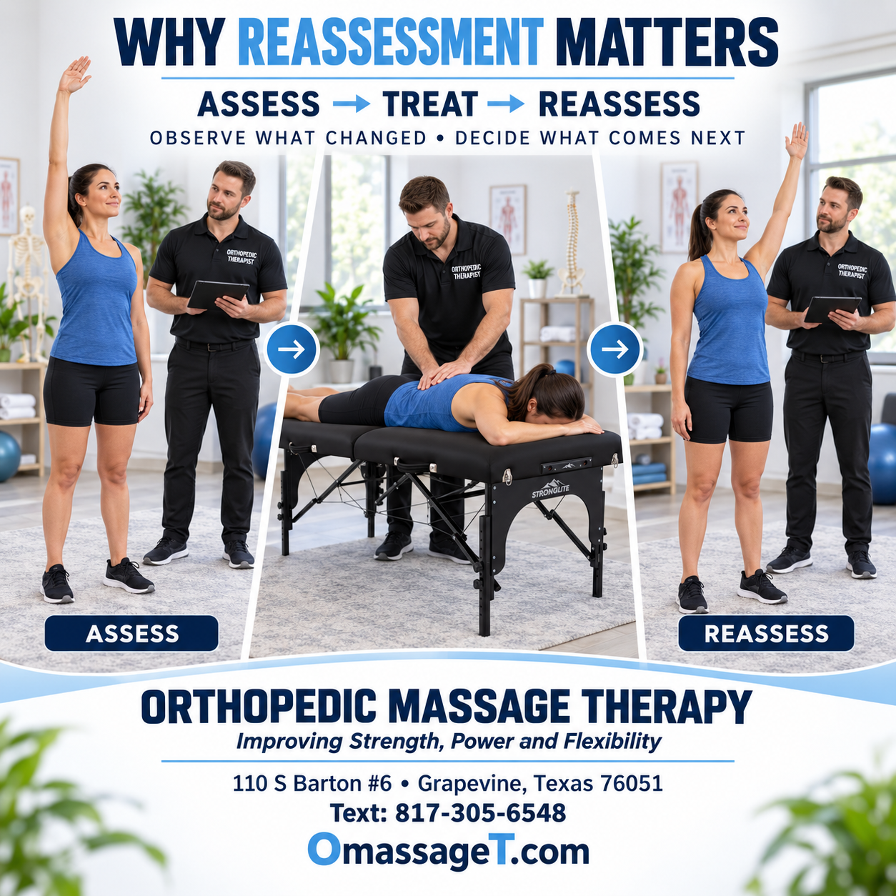 Why Reassessment Matters After Orthopedic Massage Treatment
